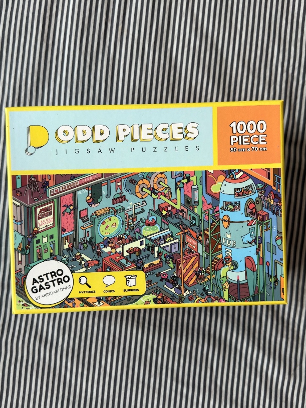 1000 piece Odd Pieces "Astro Gastro" jigsaw puzzle